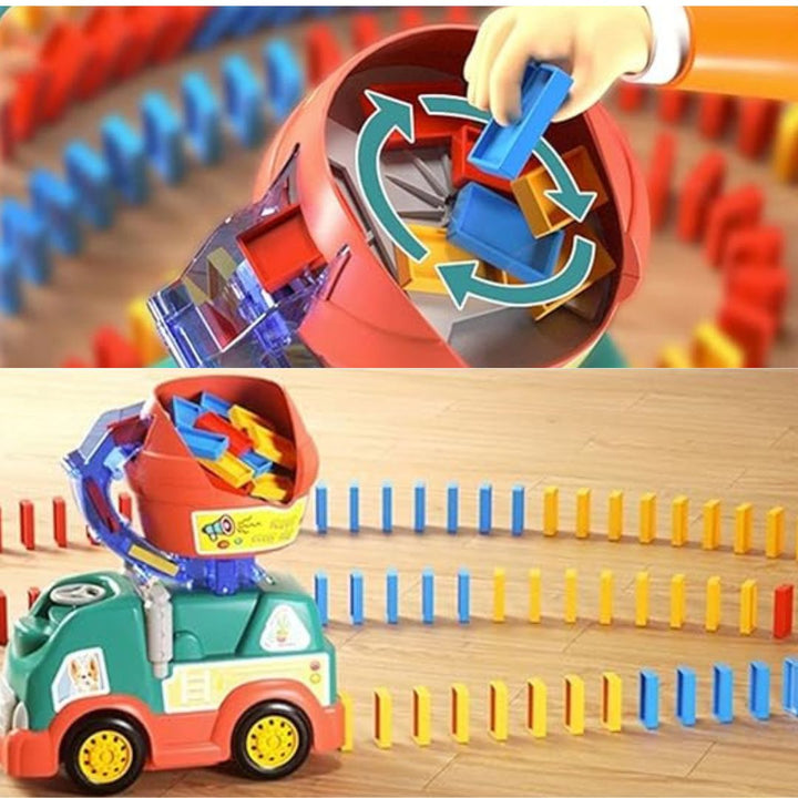 ColorDash Truck - Automatisk dominobrikkelegger Skanto