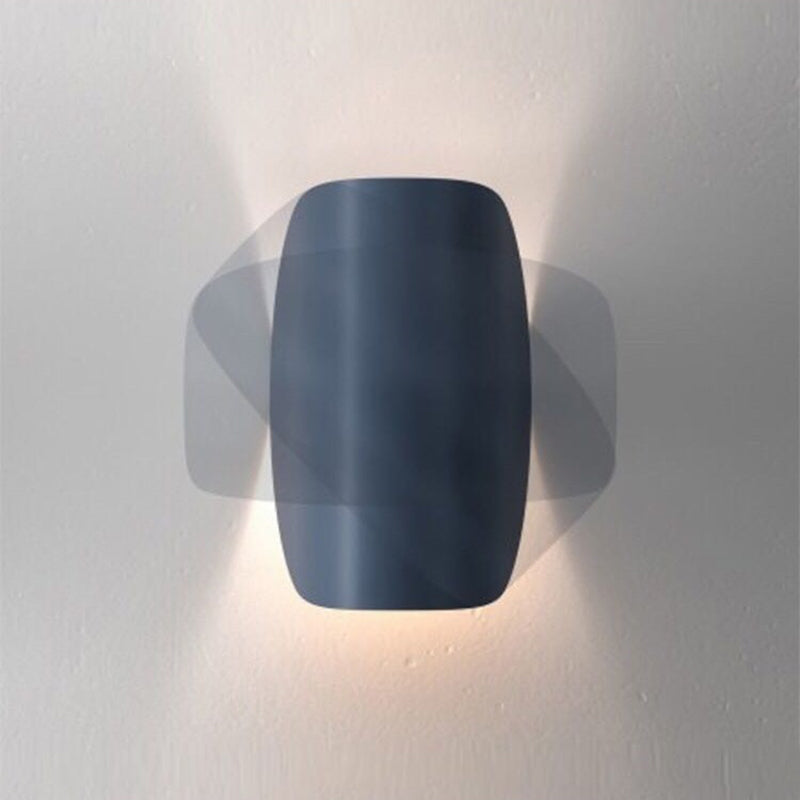 Skanto | Eveline Moderne Geometrisk LED 4 Farge Vegglys Innendørs/Utvendig Metall