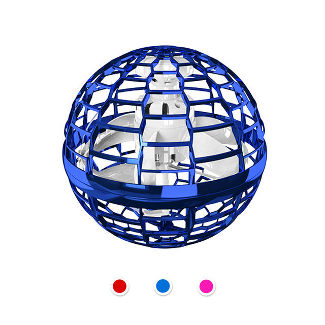Skanto | Flynova Pro Flyball Spinner Leke Håndkontrollert Drone Helikopter 360 Graders Roterende Mini UFO med Lys Barnegaver