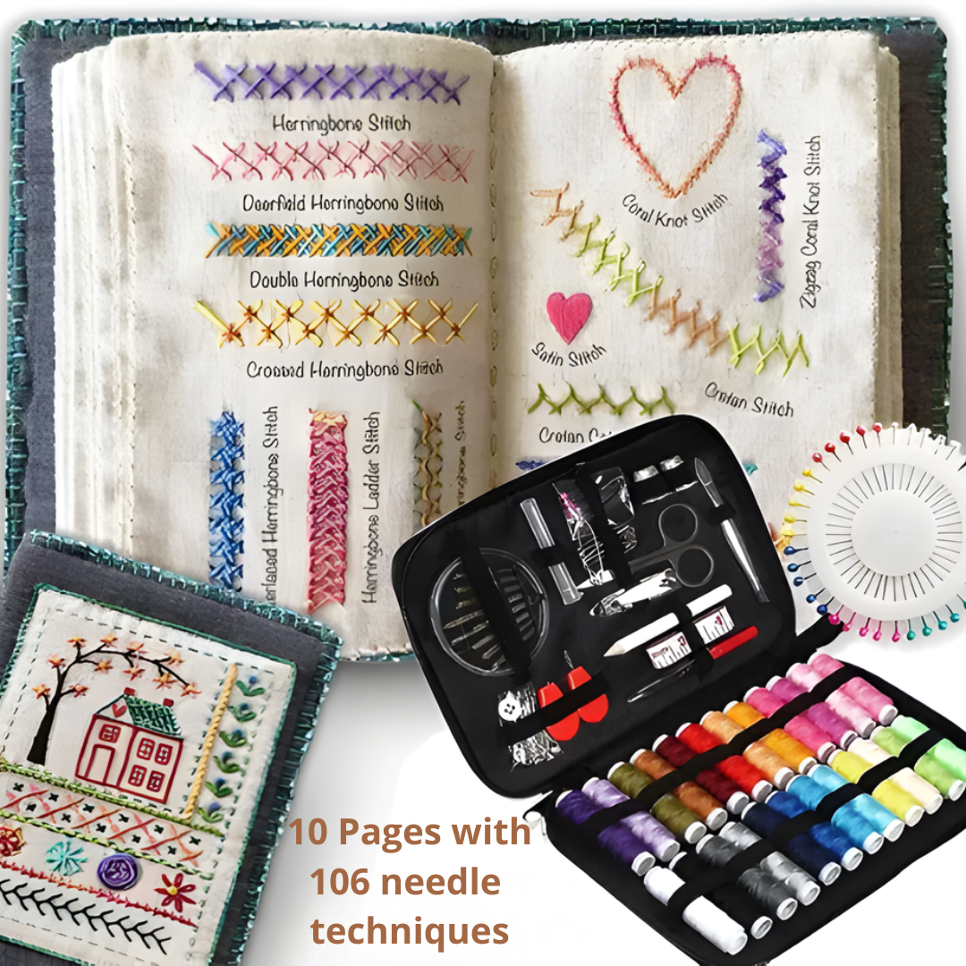 Skanto | ThreadZen – Enkel trinn-for-trinn broderi for umiddelbar ro og kreativitet