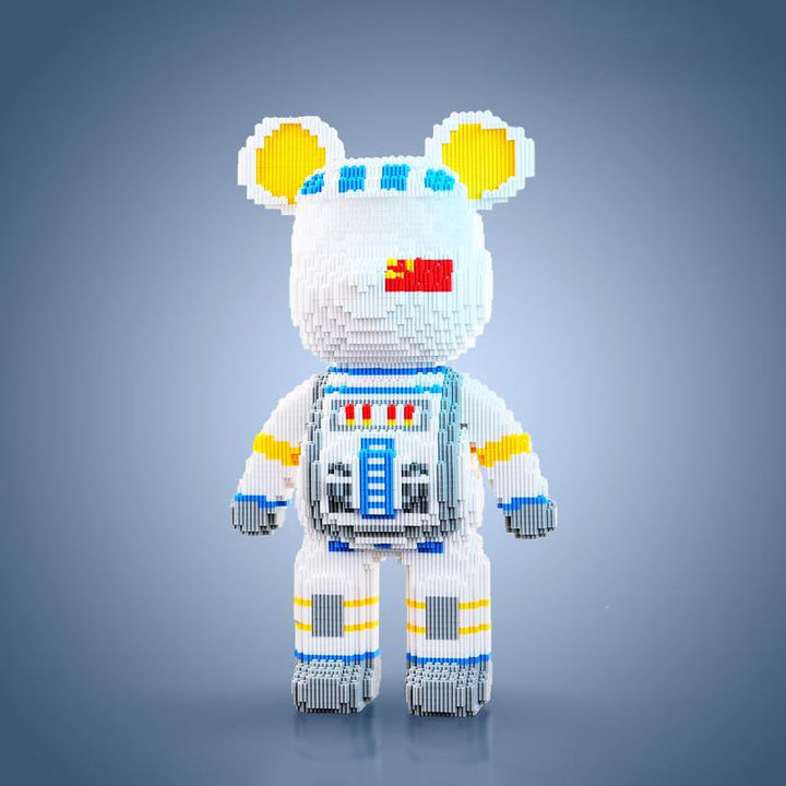 Skanto | DIY Pixel Art Blokk Bjørn Figurer – Kreativ Bygging & Samle Utstilling