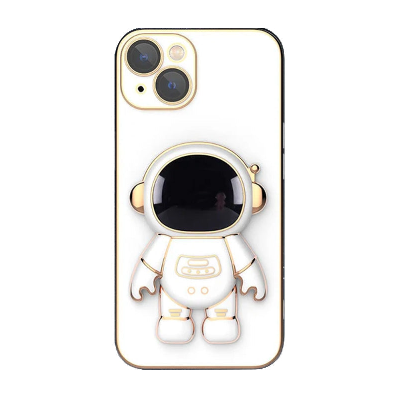 Skanto | 6D Belegg Astronaut Skjult Stativdeksel for iPhone