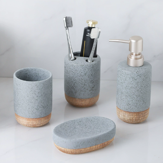 Hora – Elegantes Badezimmer-Tilbehør-Set