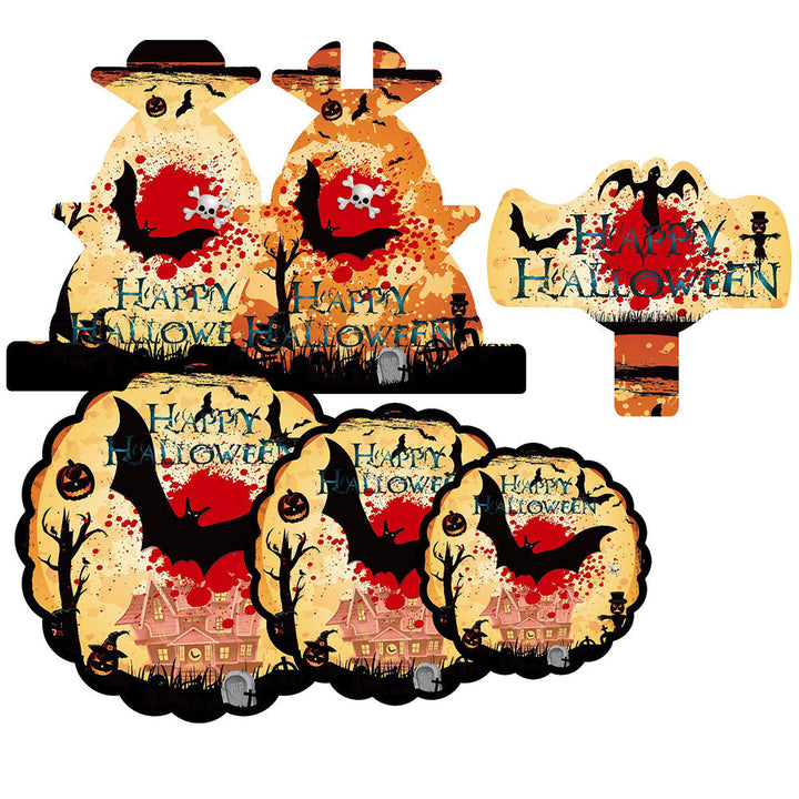 Skanto | HauntTower Halloween Tematisk Cupcake Ställ