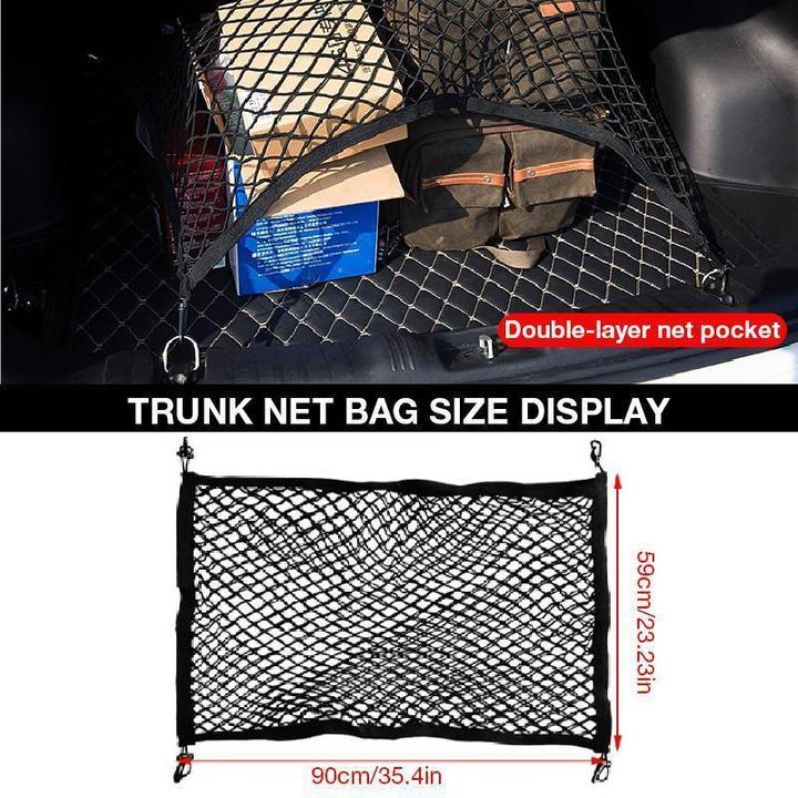 Skanto | 🚗Universal Elastisk Mesh Nett Bagasjerom Bag