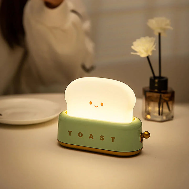 Sjarmerende Nattlampe i Toast Form Skanto