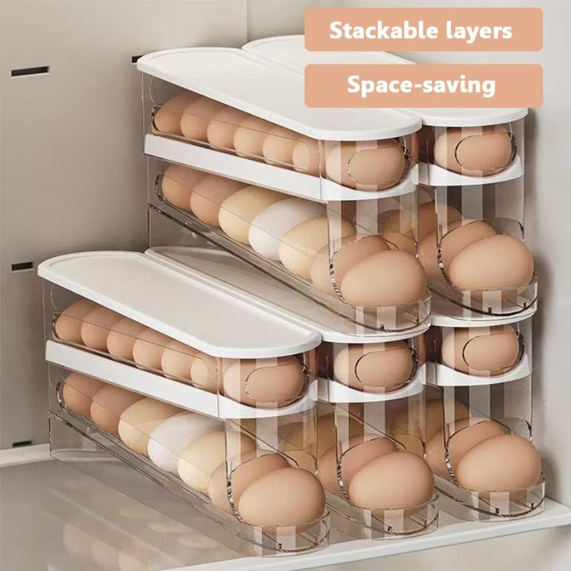 Skanto | Tyngdekraft-Drevet Egg Organisator