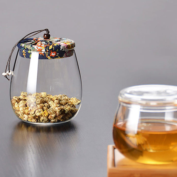 Daglig oppbevaringsbeholder Borosilikatglass oppbevaringscontainer | Skanto