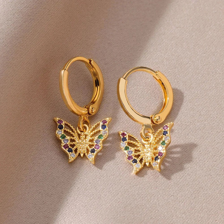 Skanto | Delikate Fargerike Diamant Sommerfuglohringer