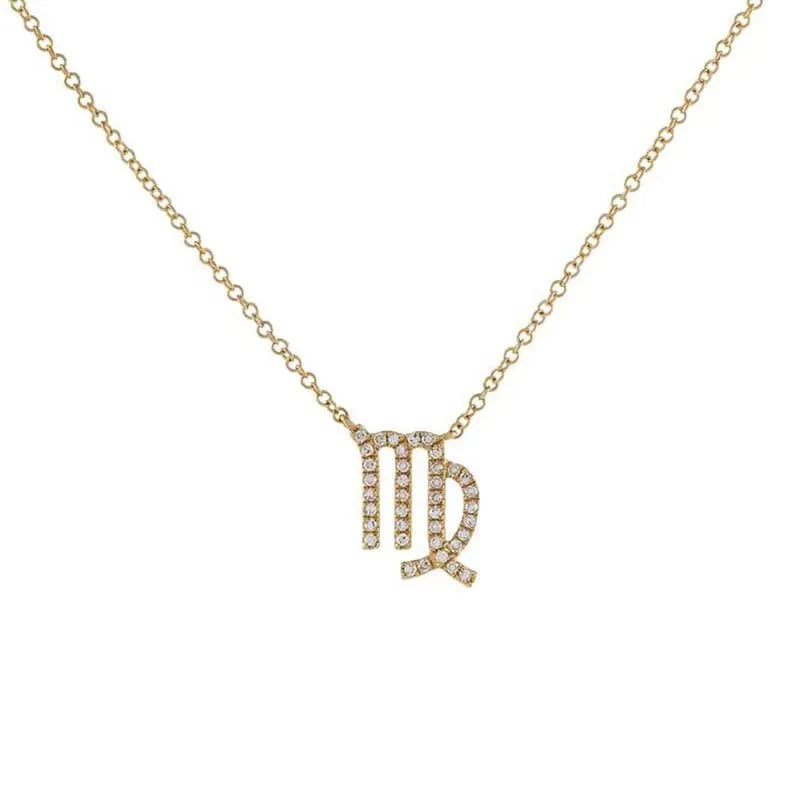 Skanto | Delikat Diamant Stjernetegn Halskjede