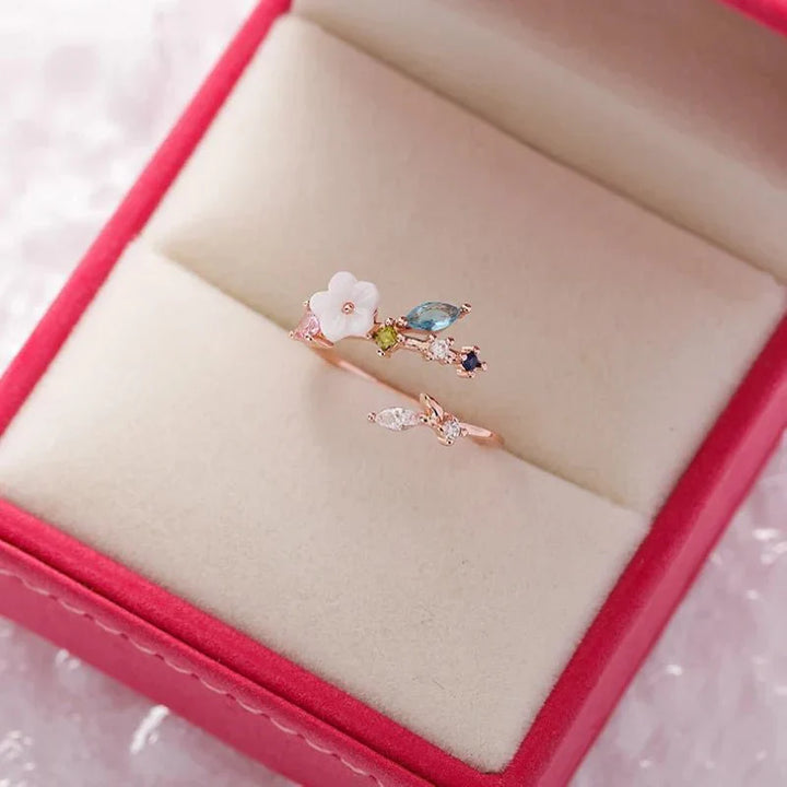 Skanto | Sarte Florale Diamantblad-Ring