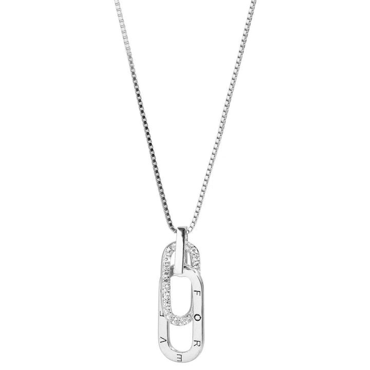 Skanto | Delikat Forever Paperclip Love Necklace