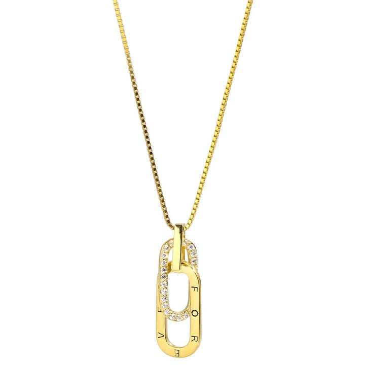 Skanto | Delikat Forever Paperclip Love Necklace