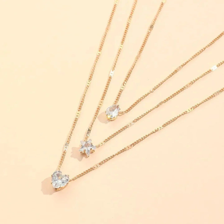 Skanto | Delikate Formede Diamanter Smykke Stabel