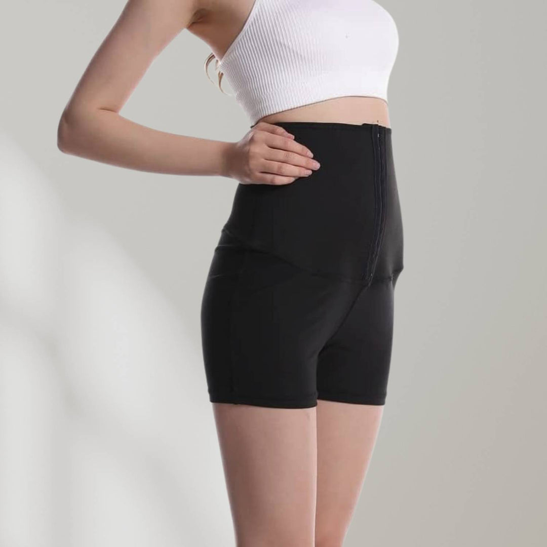 SweatFit Midje Trener – Høyt Liv Sauna Leggings med Midje Trener for Kvinner | Skanto