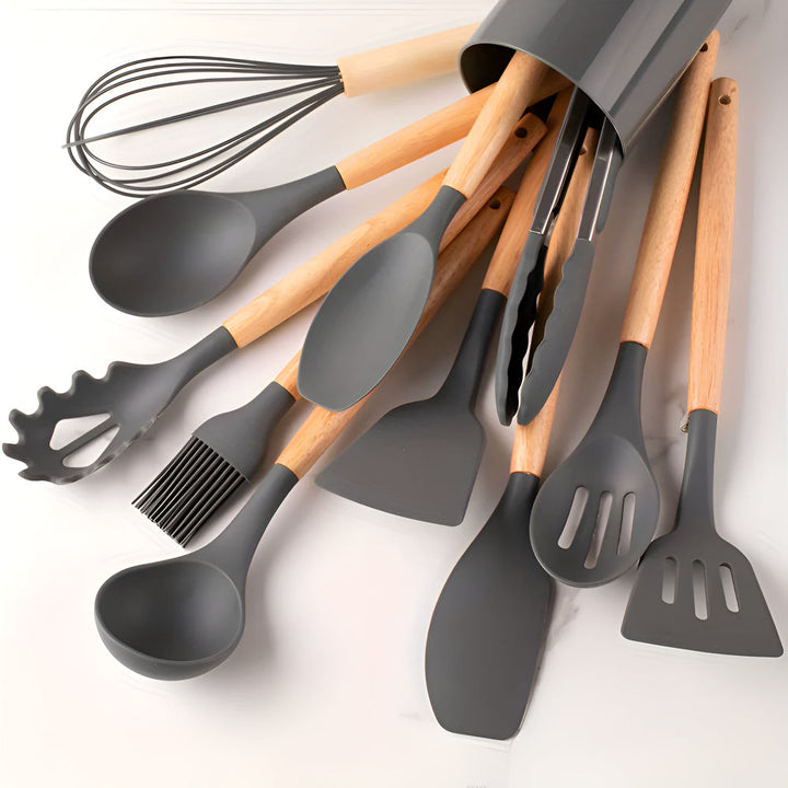 Skanto | Silikon Cooking Utensils Set