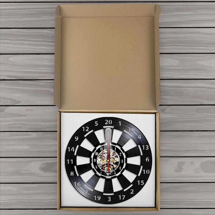 Skanto | DartTime - Elegant Vinyl Klokke