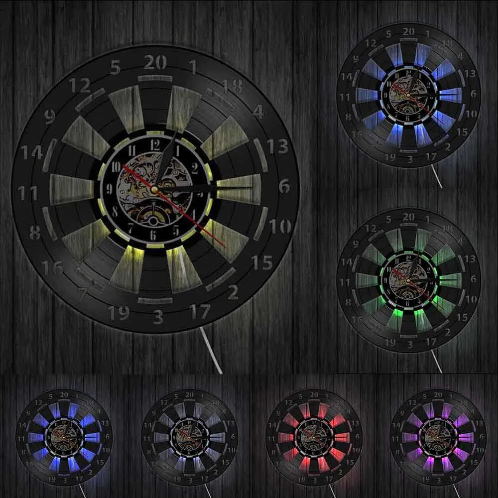 Skanto | DartTime - Elegant Vinyl Klokke