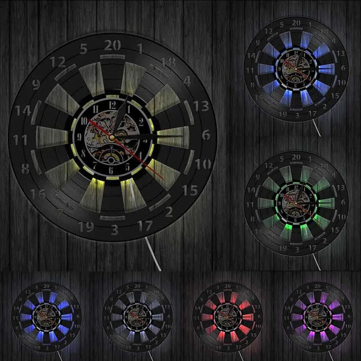 Skanto | DartTime - Elegant Vinyl Klokke
