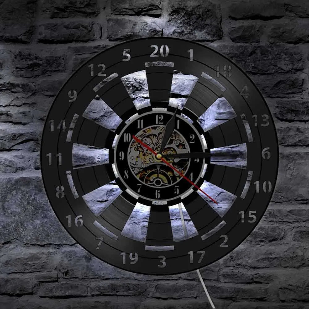 Skanto | DartTime - Elegant Vinyl Klokke