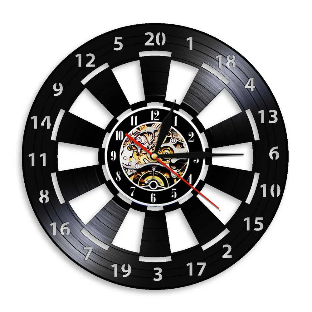 Skanto | DartTime - Elegant Vinyl Klokke