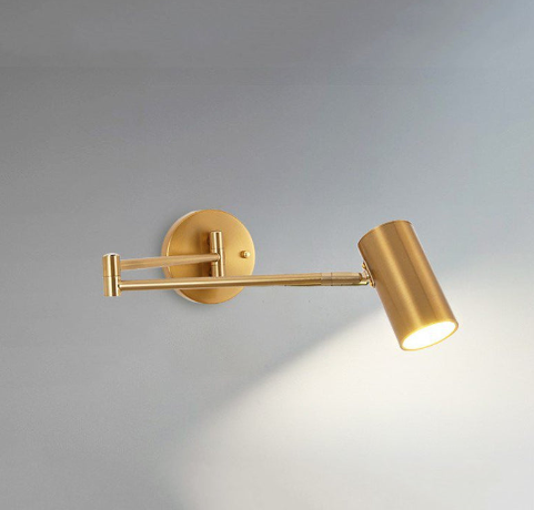 Teleskopisk Sveivende Vegg lampe – Moderne LED belysning for fleksibel romdesign | Skanto