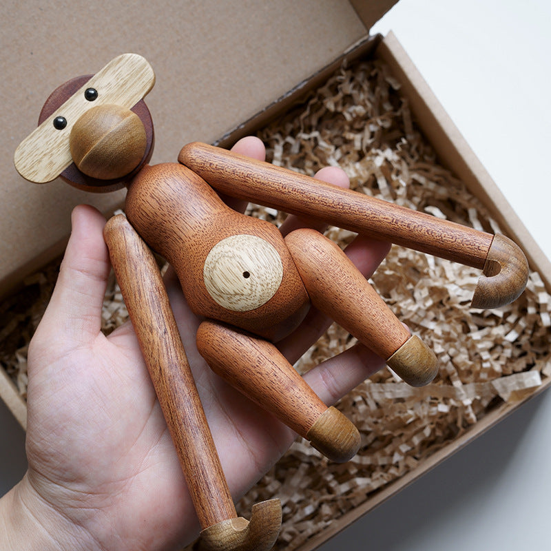Skanto | Cheeky Monkey Solid Wood Ornament