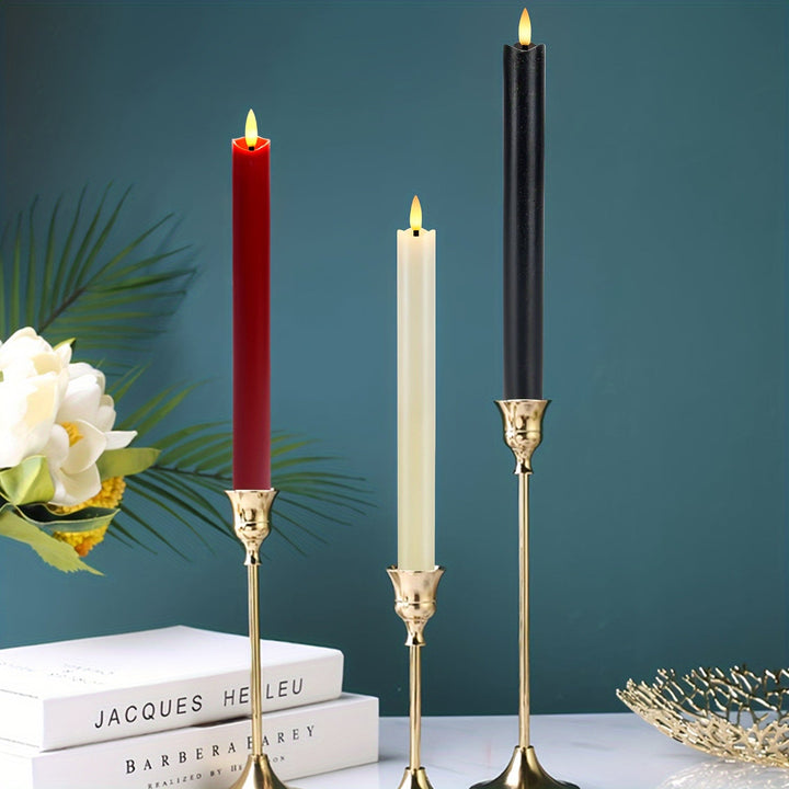 Eebuss Flameless Cone Candles – Realistisk LED Effekt Skanto
