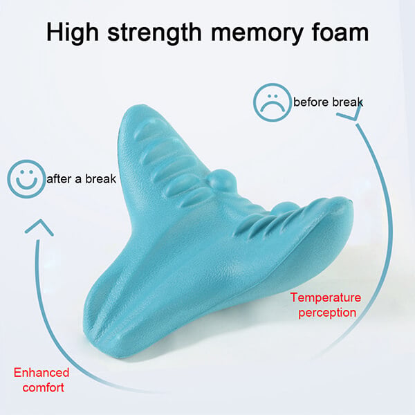 NeckEase Stretch – Ergonomisk Nakkepute for Nakkavslapning | Skanto