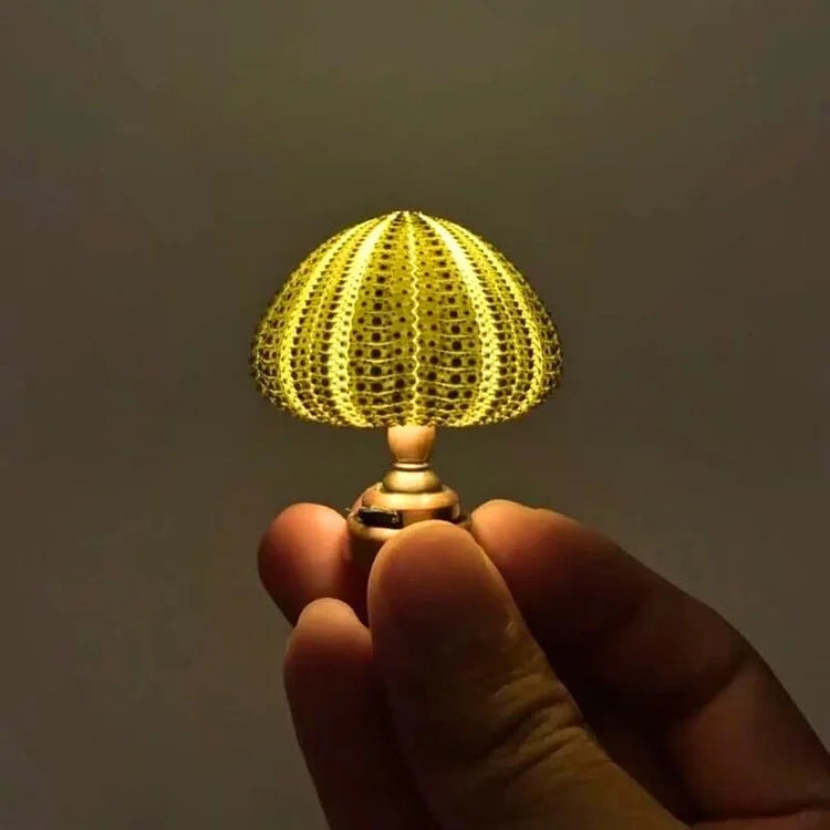 Skanto | LumiCraft – Unik DIY bordlampe med naturlig sjøskjell for en koselig dekor