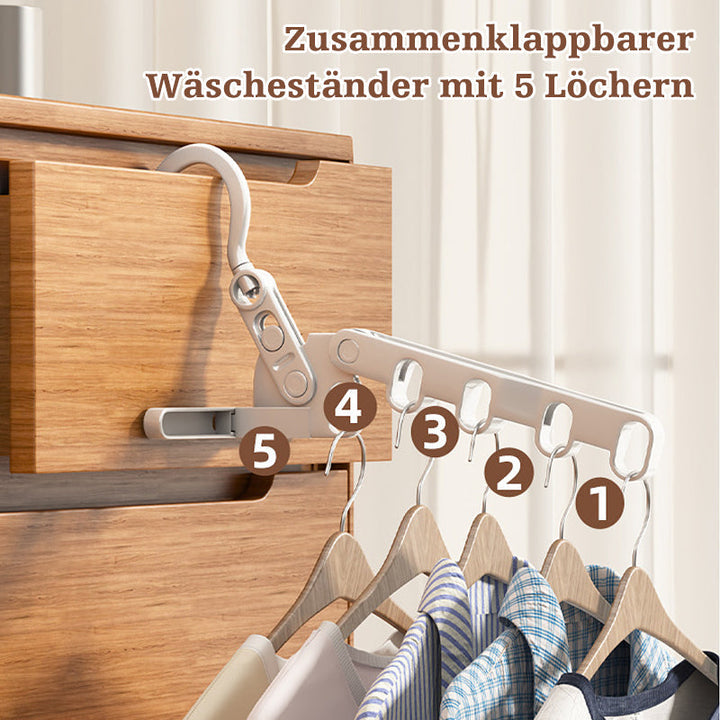 Bærbar sammenleggbar reise kleshenger | Skanto