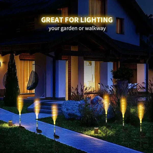 Frendorf | Dekorativt Flettet Hagebelysning - SunReed