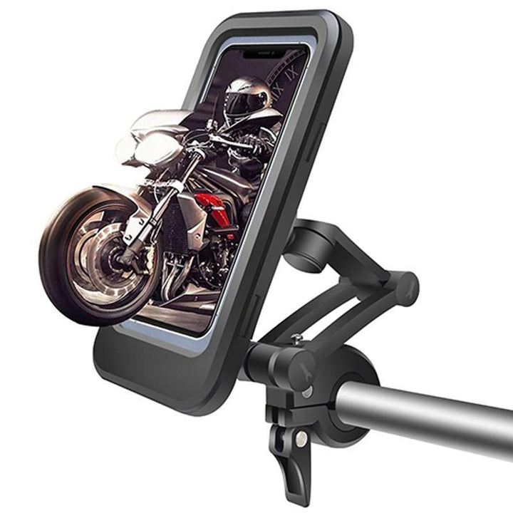 RideCharge Pro – Vanntett telefonholder med USB og 15W trådløs lading for sykkel og el-sykkel | Skanto