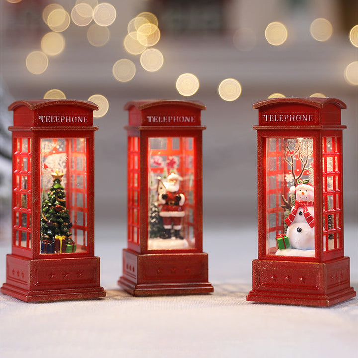Skanto | LED Belyst Snurrende Julelanterne