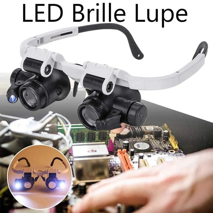 LED Briller Forstørrer | Skanto