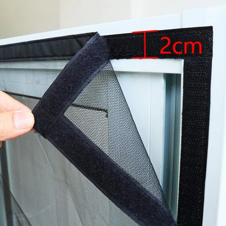 Slim Magnetisk Insekt Dørgardin – Automatisk Lukkende | Skanto