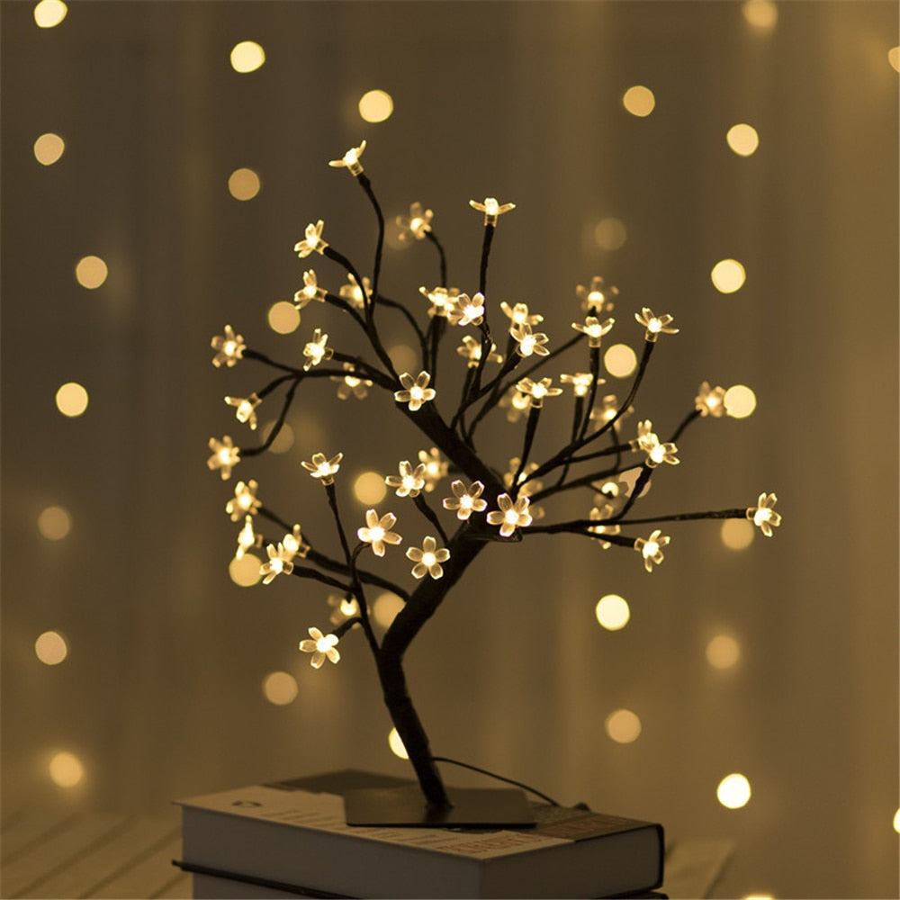 Belyst Kirsebærblomsttre - LumiBlossom | Skanto