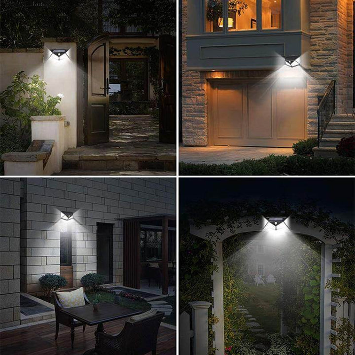 LED Utendørs Sollys Vegglampe | Skanto