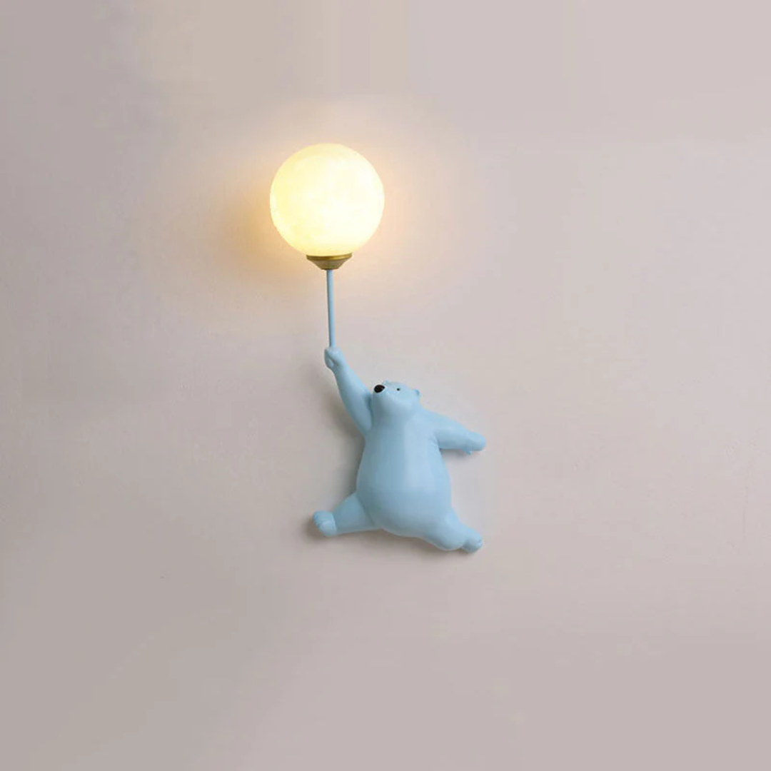 Skanto | Design Øl LED Vegglampe - TeddyGlow