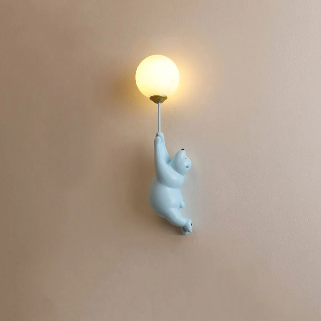 Skanto | Design Øl LED Vegglampe - TeddyGlow