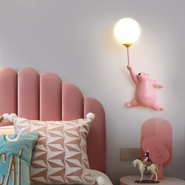 Skanto | Design Øl LED Vegglampe - TeddyGlow