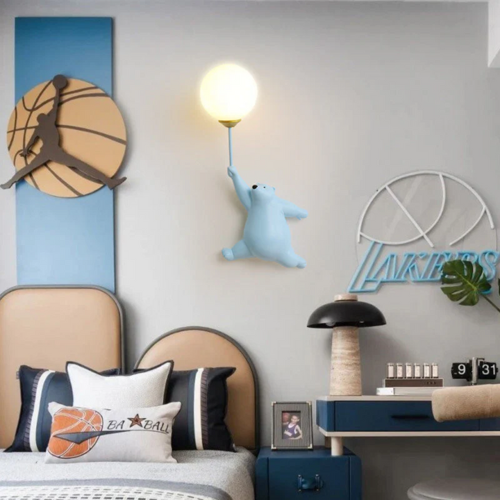 Skanto | Design Øl LED Vegglampe - TeddyGlow