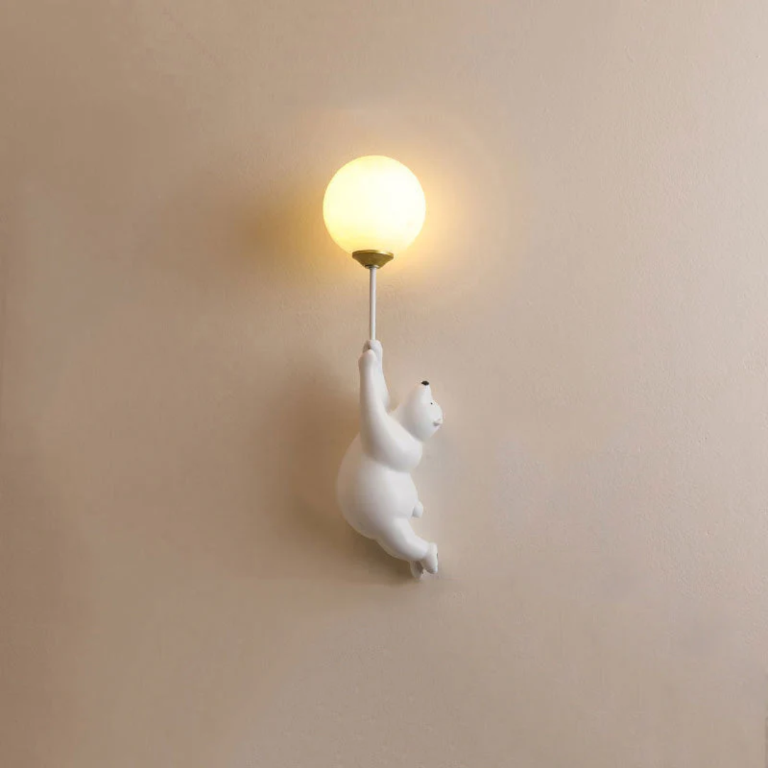 Skanto | Design Øl LED Vegglampe - TeddyGlow