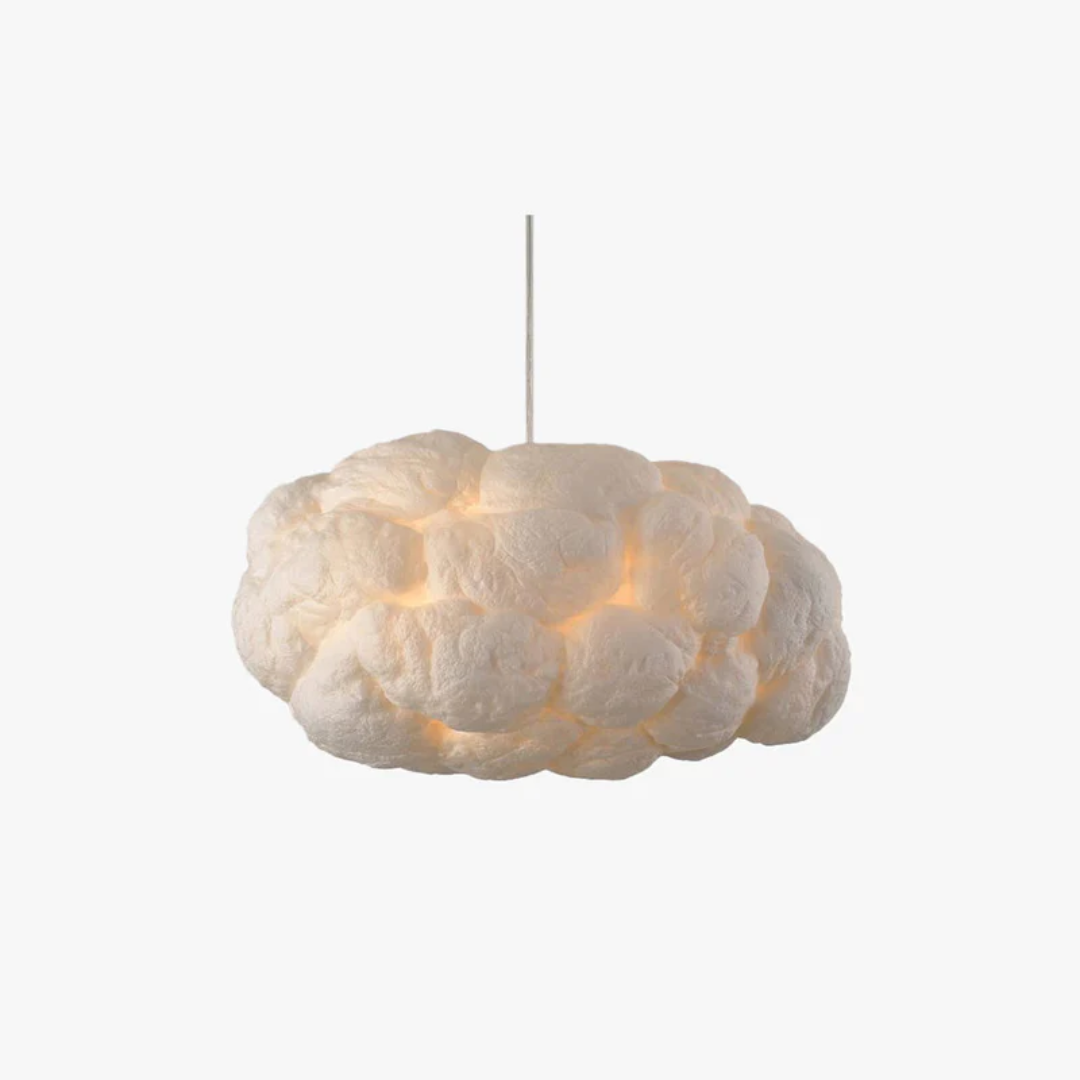 Skanto | Design Cloud LED Pendel Lys Hvit PVC/Bomull - Nimbus