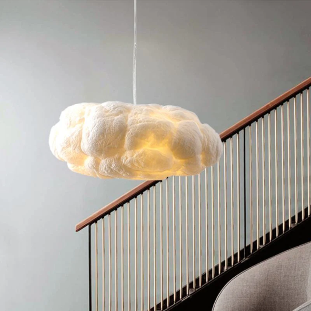 Skanto | Design Cloud LED Pendel Lys Hvit PVC/Bomull - Nimbus