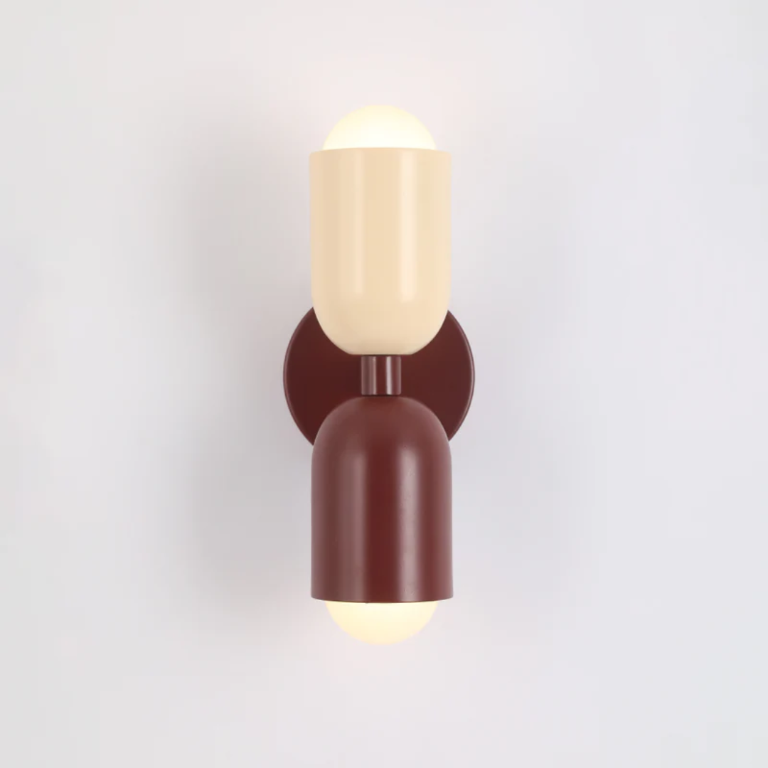 Skanto | Design Dobbeltsidig LED Vegglampe - Colorwave