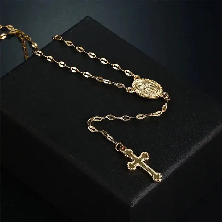 Spirituelle Rosenkranzkette – Stilvoller Glaubensschmuck für jeden Anlass