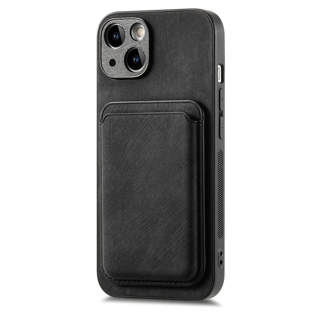 Skanto |  Magsafe iPhone-deksel Magnetisk lær kortholder