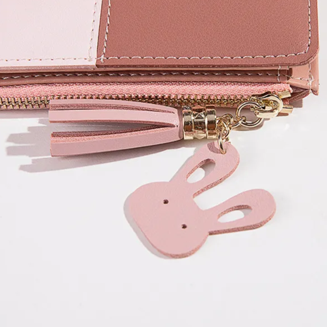 Mini lommebok med trendy dusk Skanto