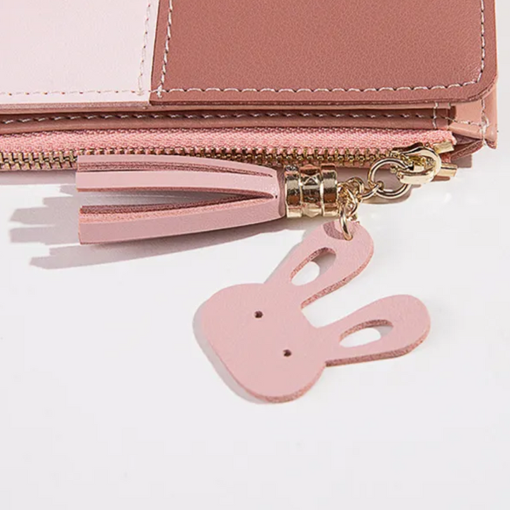 Mini lommebok med trendy dusk Skanto